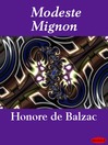 Modeste Mignon (eBook)
